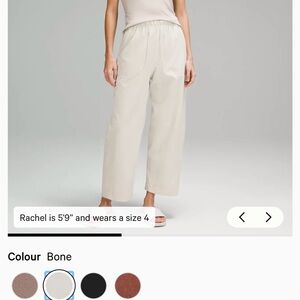 lululemon athletica Bone Wide Leg Pants